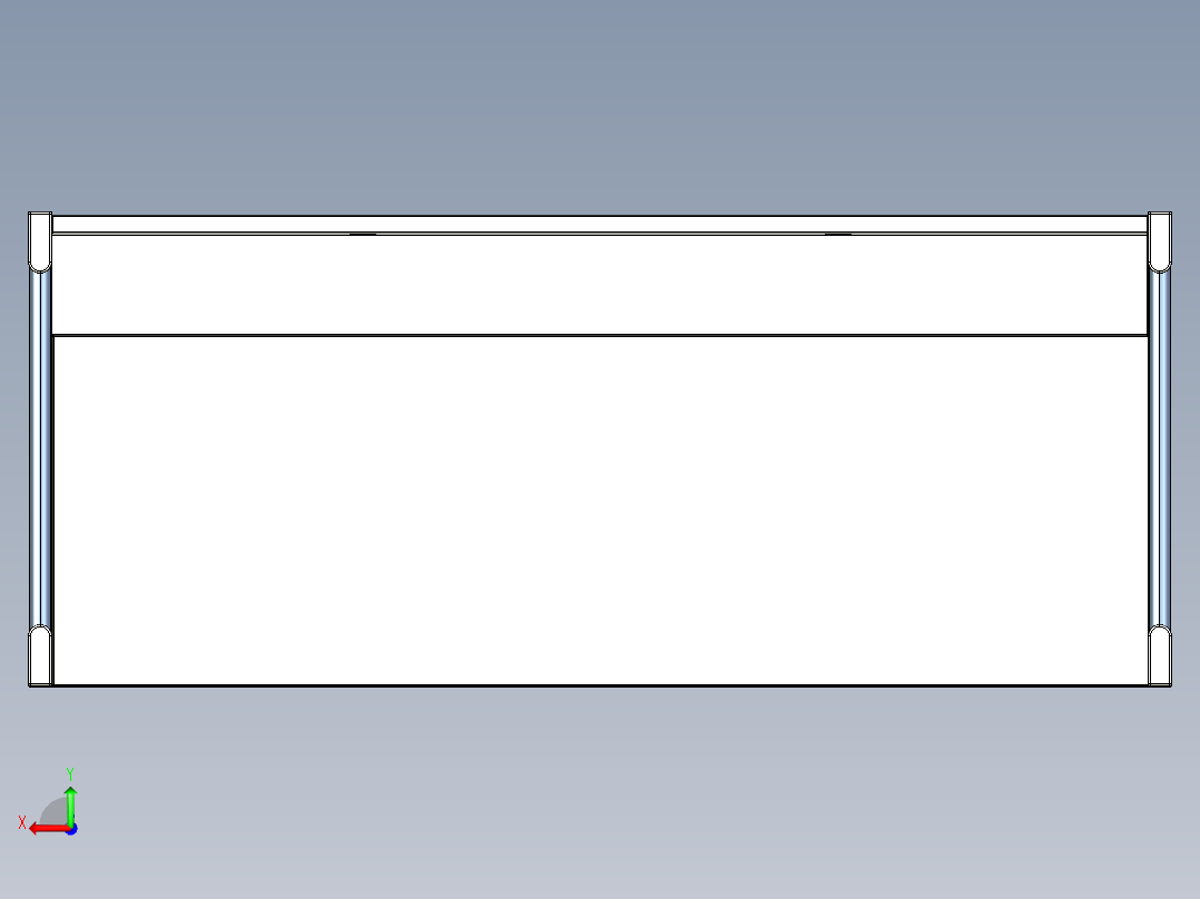 学生实验桌总图后视图