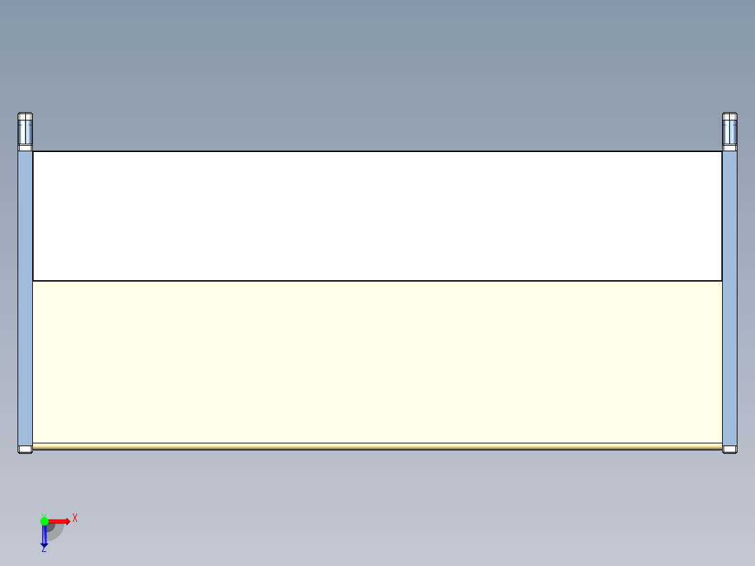 学生实验桌总图俯视图