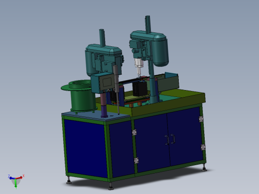 拨料式自动攻牙机