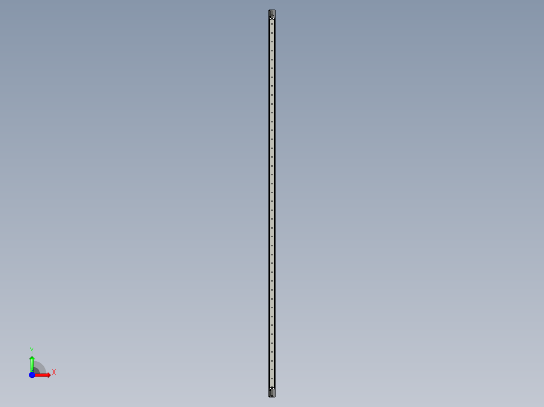 基恩士SL-V44L_R_kc图纸模型前视图