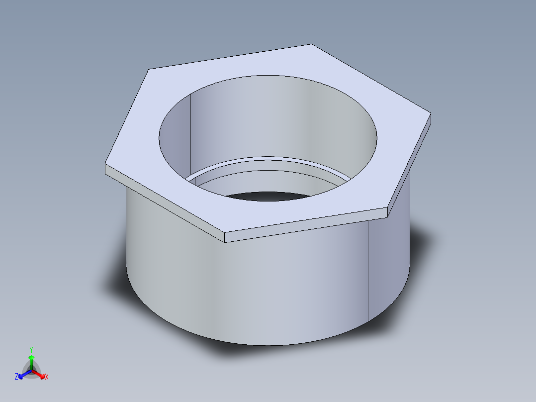 聚氯乙烯配件16-Sch80_ReducerBushing_SxSPIG_837-585_8in x 6in正等轴测图