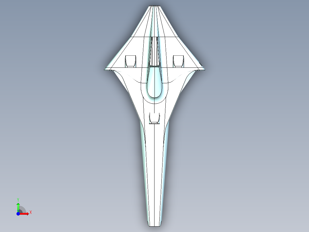 F1蝙蝠Cruzer前视图