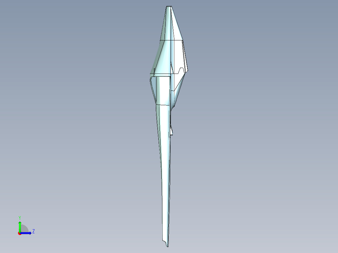 F1蝙蝠Cruzer左视图