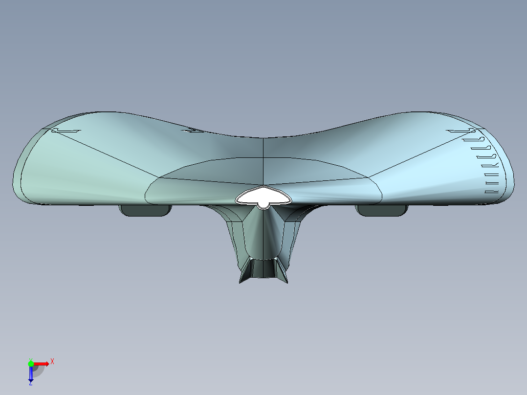 F1蝙蝠Cruzer俯视图