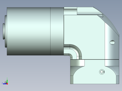 直齿孔ZPLE120-L3 22-110-145-M8.stp右视缩略图