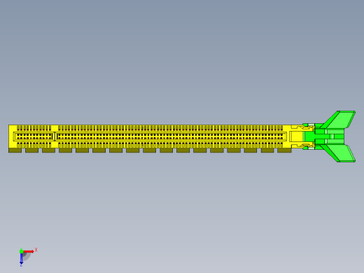 PCI Express X16连接器类型2-5俯视缩略图