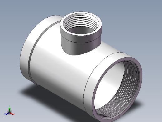 三通-异径 DN50-DN25