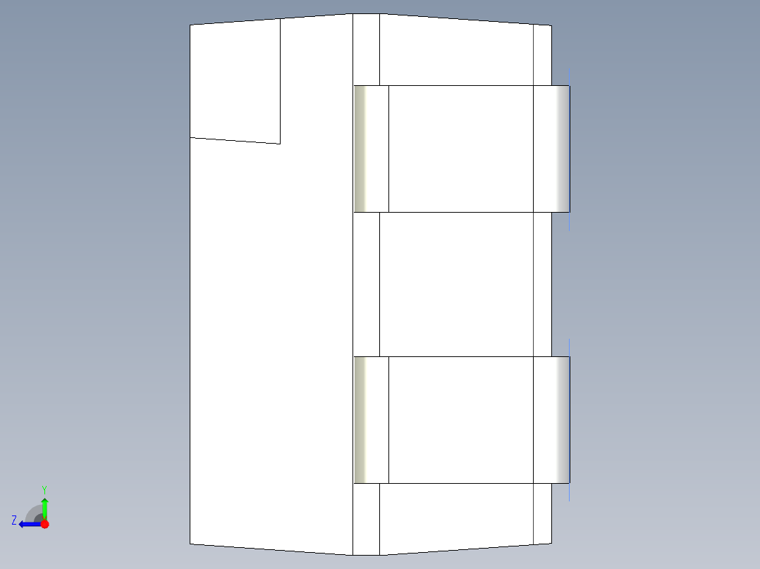 光电元件封装-LED_PLCC-4_S3AMC右视图