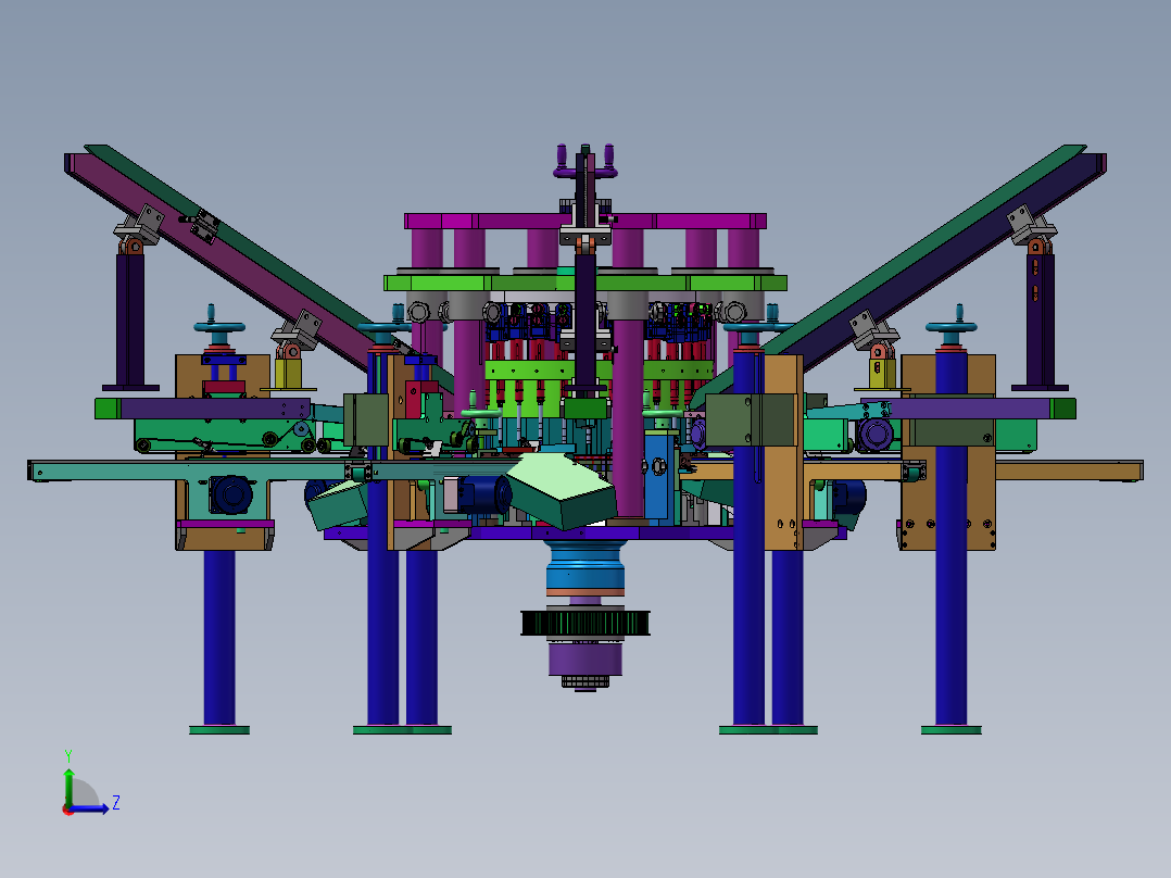 机械章鱼怪左视图