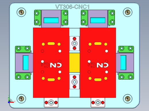 VT306-笔记本CNC工装夹具三维模型CNC1-20150323前视缩略图