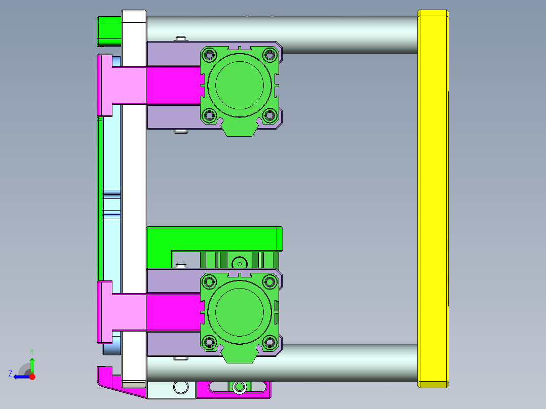 REACHER-A-笔记本CNC工装夹具三维模型cnc1-0911右视图