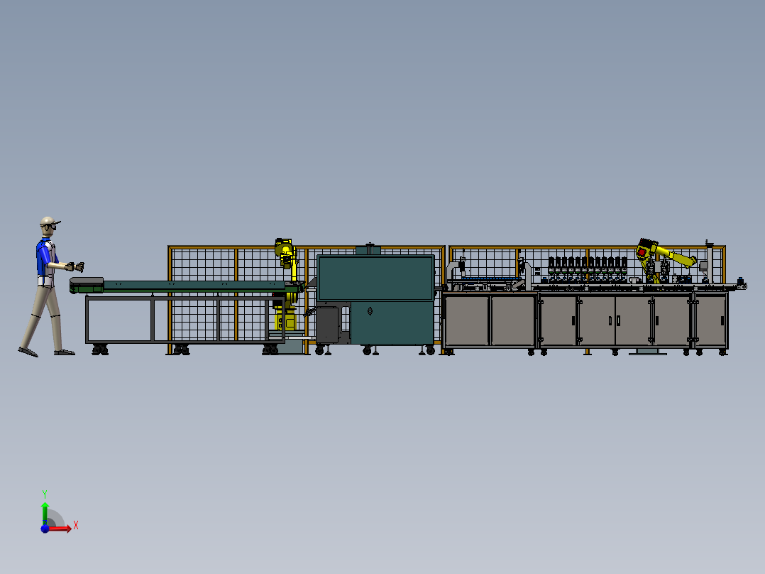枕式包装生产线sw20前视图