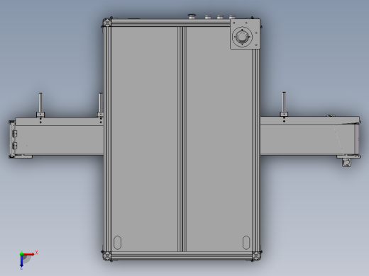 自动贴E型定位胶纸机sw18俯视缩略图