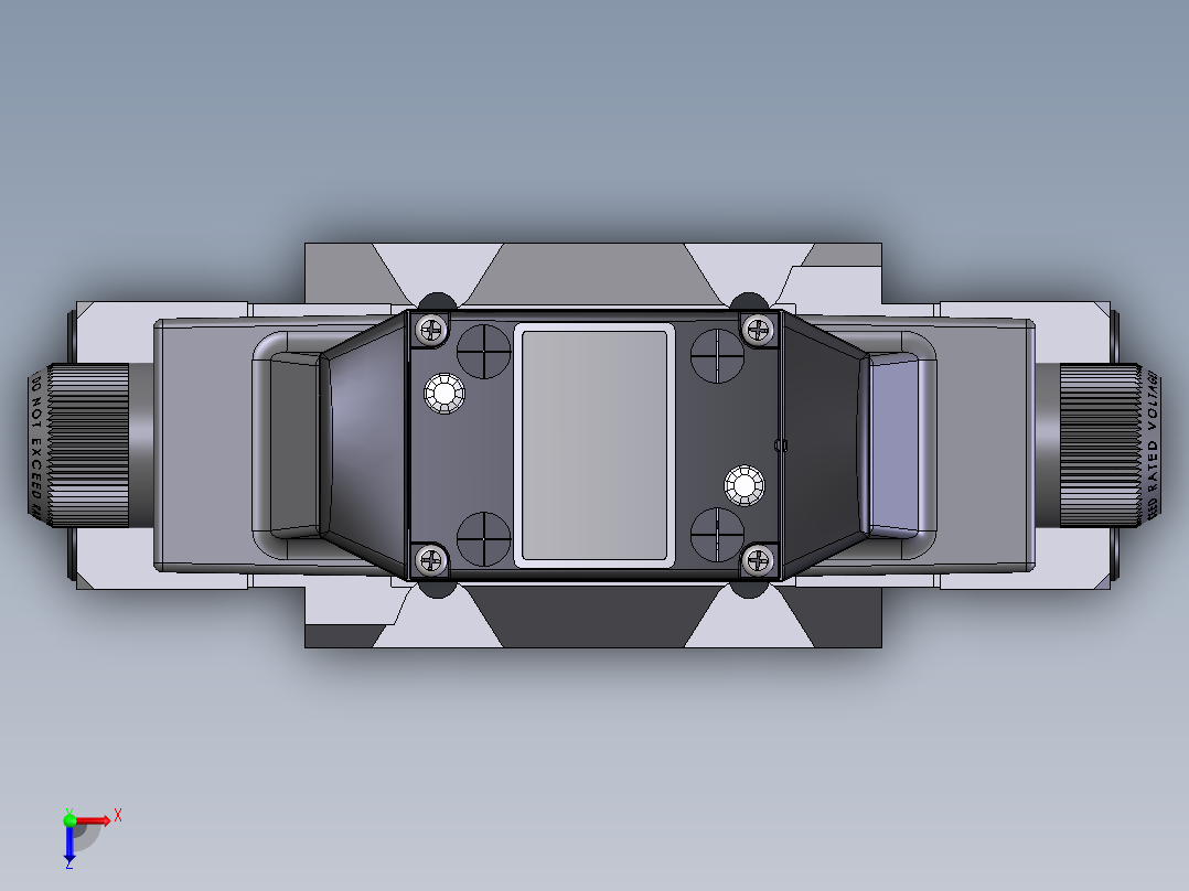 Continental Hydraulics-VSD05AM_2_3液压元件俯视图