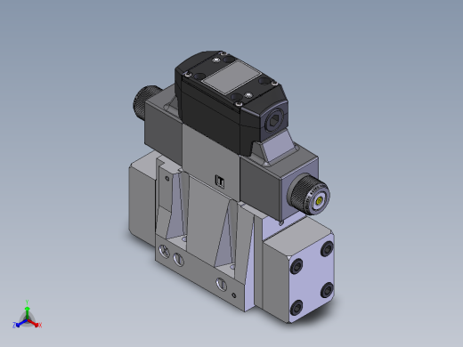 Continental Hydraulics-VSD05AM_2_3液压元件正等轴测缩略图