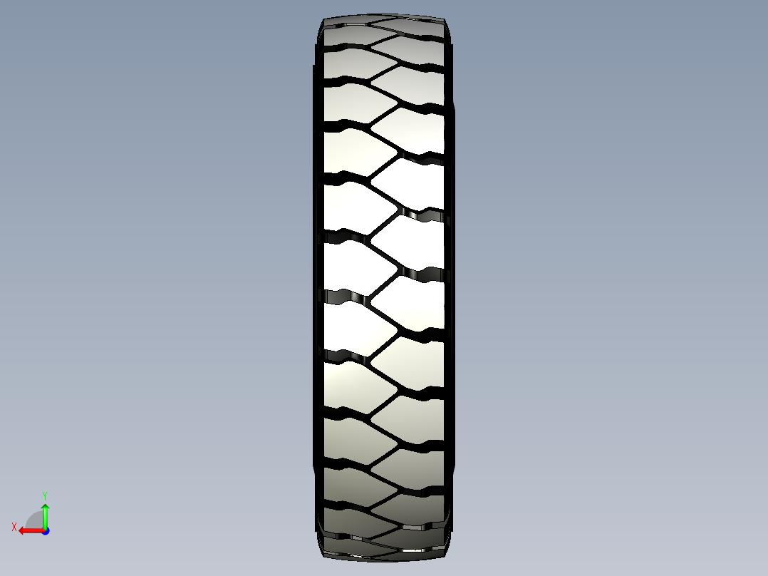 轮胎、车轮、轮毂(3)后视图