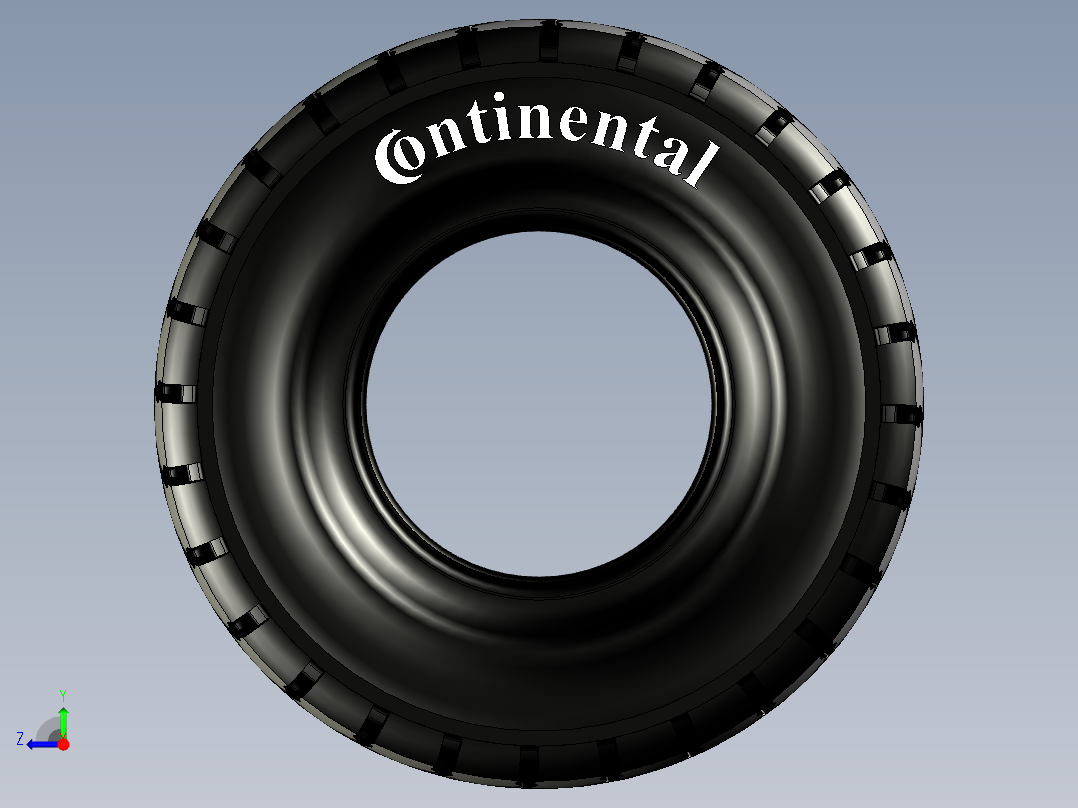 轮胎、车轮、轮毂(3)右视图