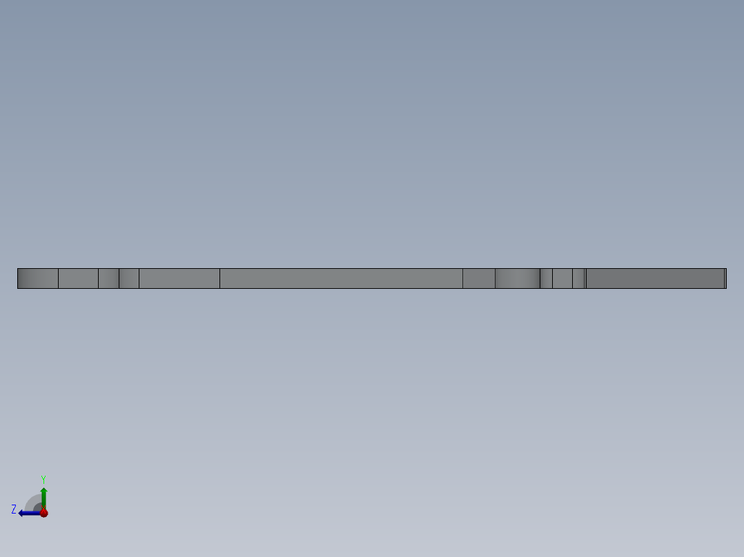 攻丝机钣金右视图
