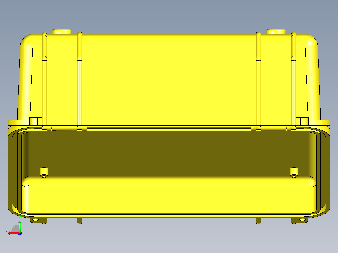 捍卫者X260安全箱后视图