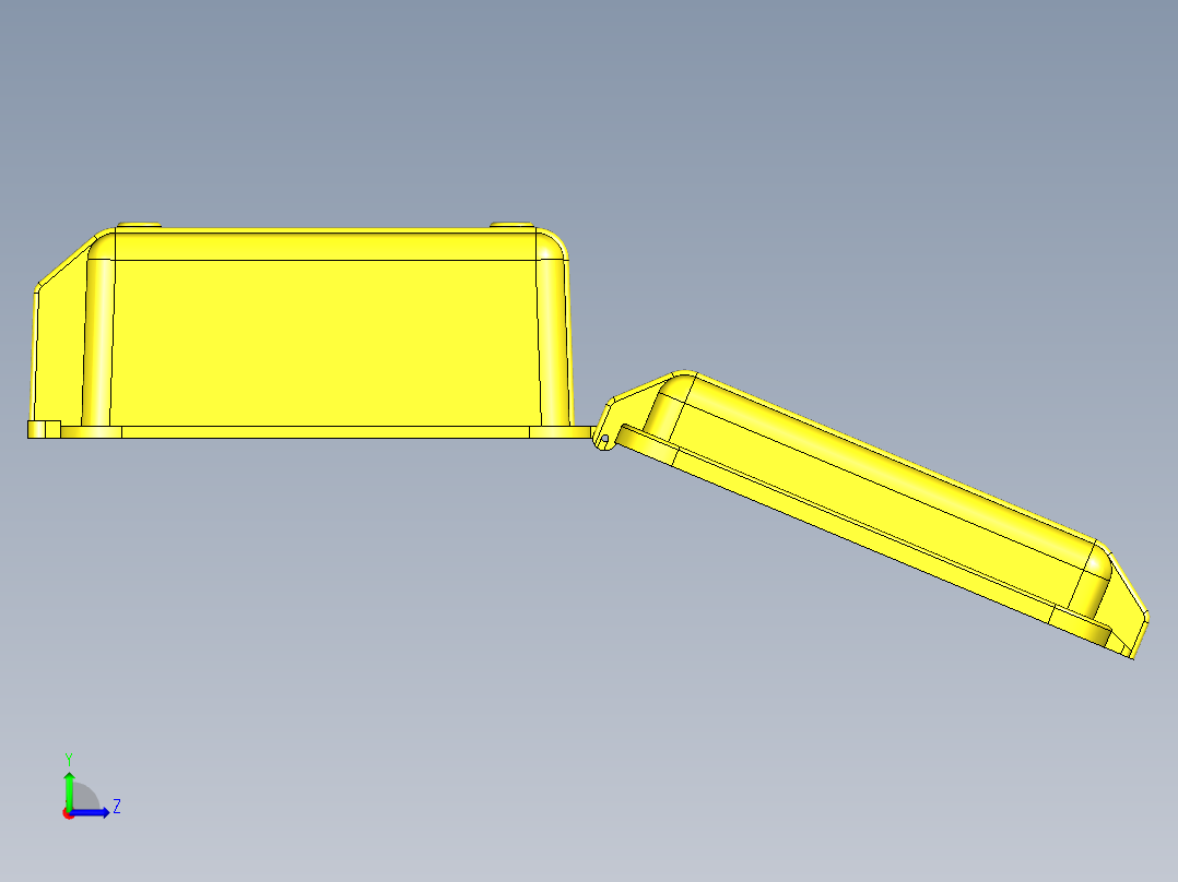 捍卫者X260安全箱左视图
