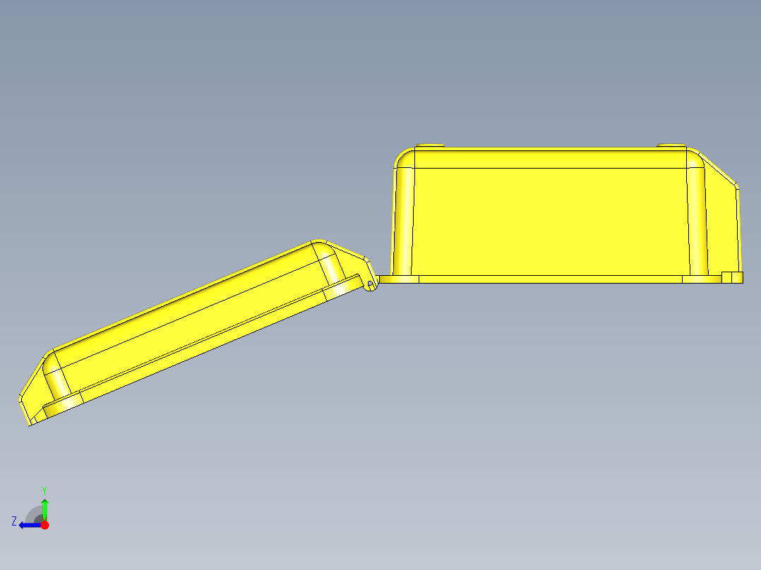 捍卫者X260安全箱右视图
