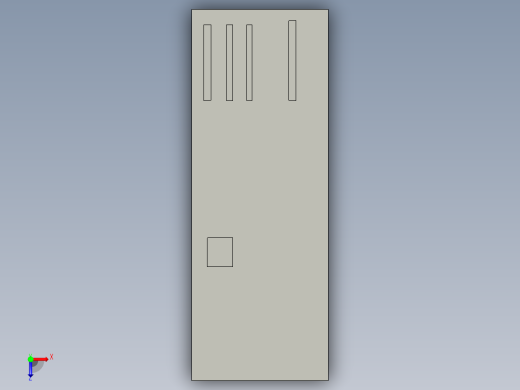 研祥IPC-820工控机俯视缩略图