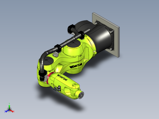 库卡KR6系列机械手模型-221312--10