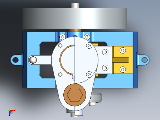 蒸汽机steam-engine-model-6834-模型格式为 stp sw俯视缩略图