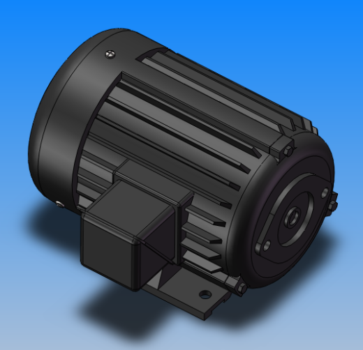 卧式液压专用电机HSW型系列模型 4种型号-422293--58缩略图