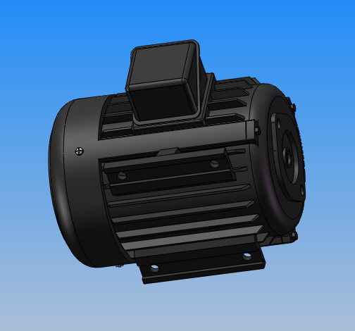 卧式液压专用电机HSW型系列模型 4种型号-422293--58