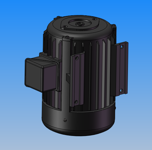 卧式液压专用电机HSW型系列模型 4种型号-422293--58