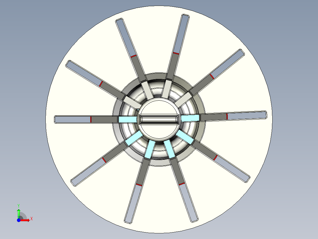 水槽防臭网前视图