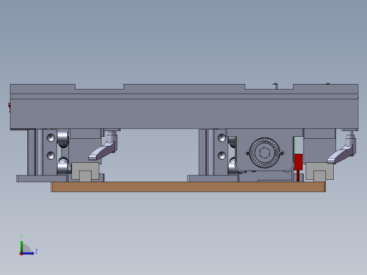 0.43米双带宽度可调输送机左视缩略图