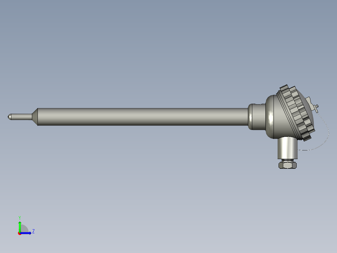 测温热电偶-A左视图