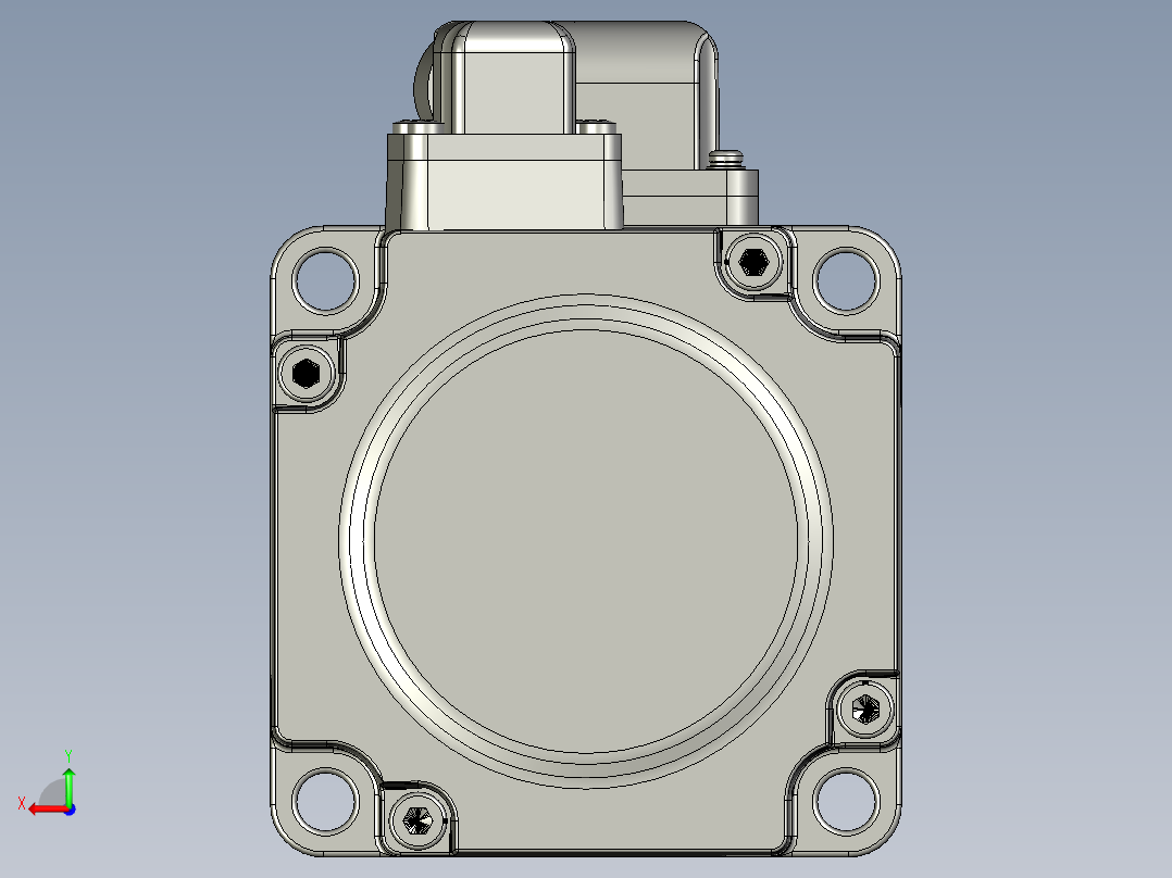 MS1H1-20B30CB-A331Z伺服电机后视图