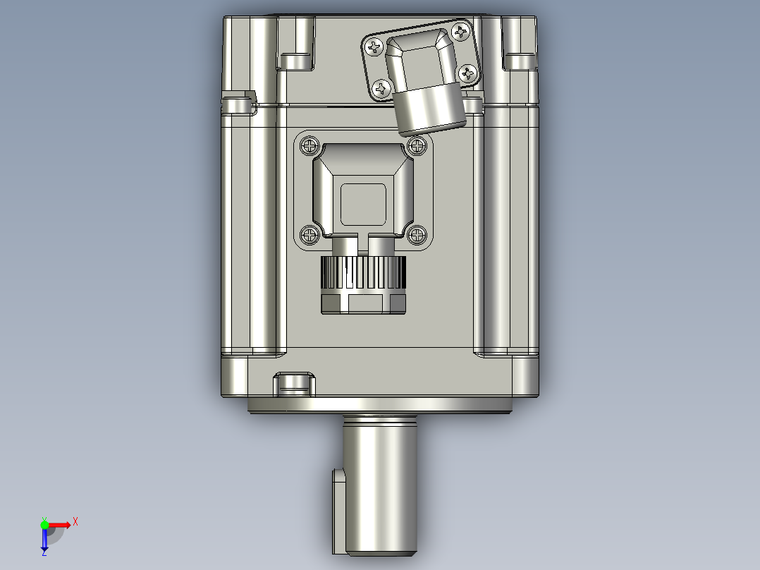 MS1H1-20B30CB-A331Z伺服电机俯视图