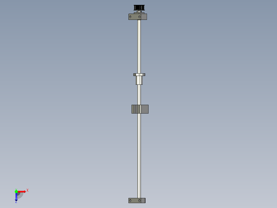 上银直径15丝杠组合_0210A俯视图