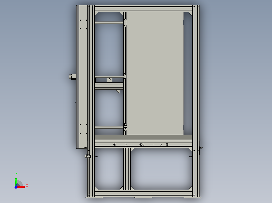 8074-0401-0000料仓1-8261前视图