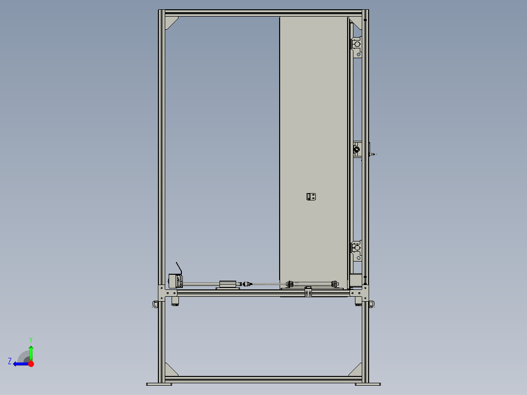 8074-0401-0000料仓1-8261右视图