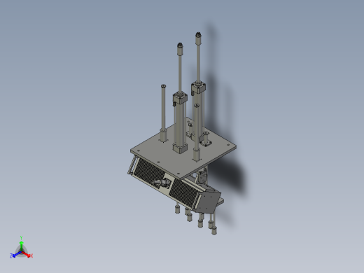 P3085吸嘴升降结构