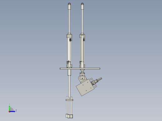 P3085吸嘴升降结构左视缩略图