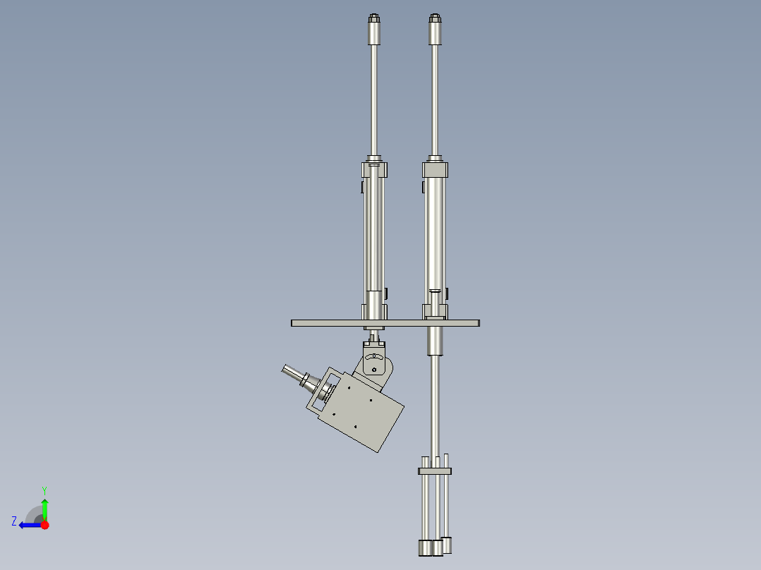 P3085吸嘴升降结构右视图
