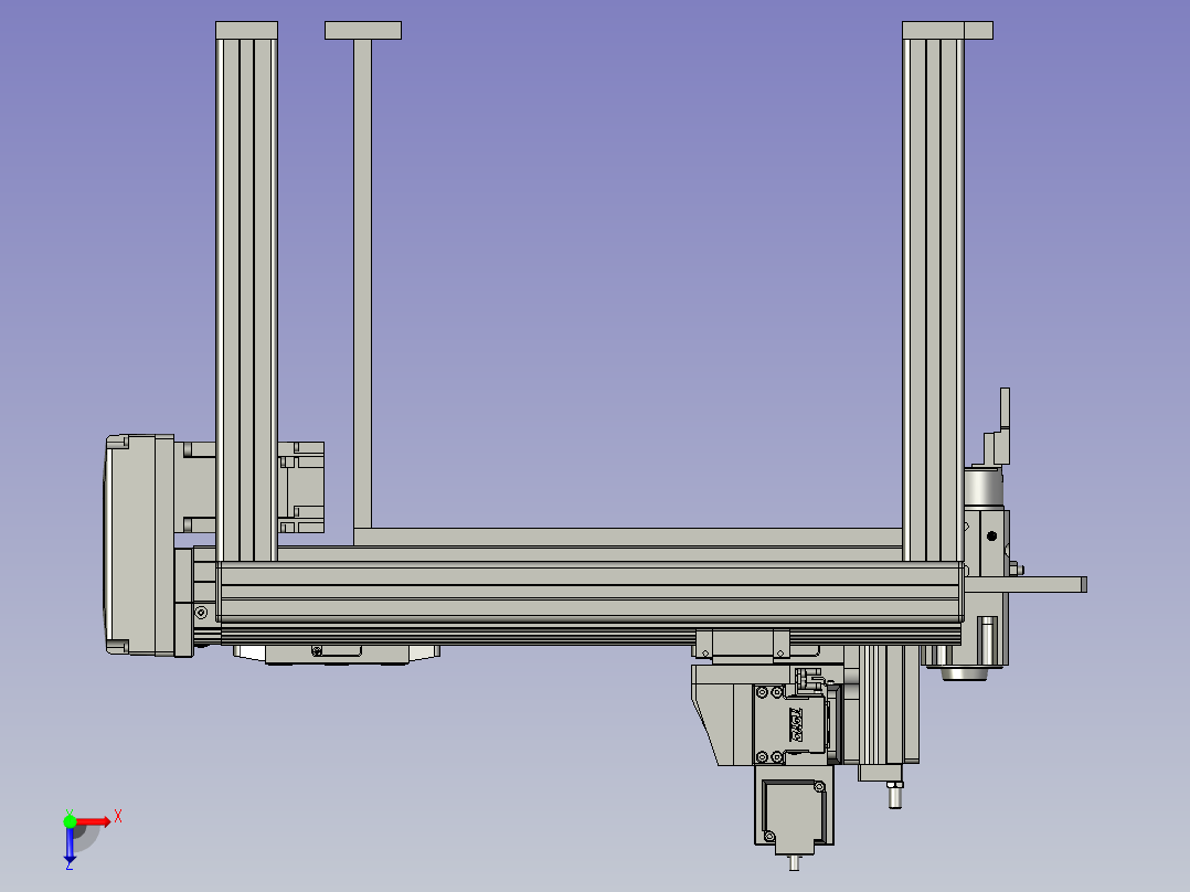 BK132-01-8000下料机械手俯视图