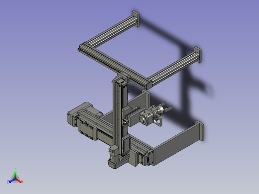 BK132-01-8000下料机械手正等轴测缩略图