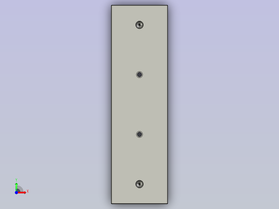 弹性装置前视图