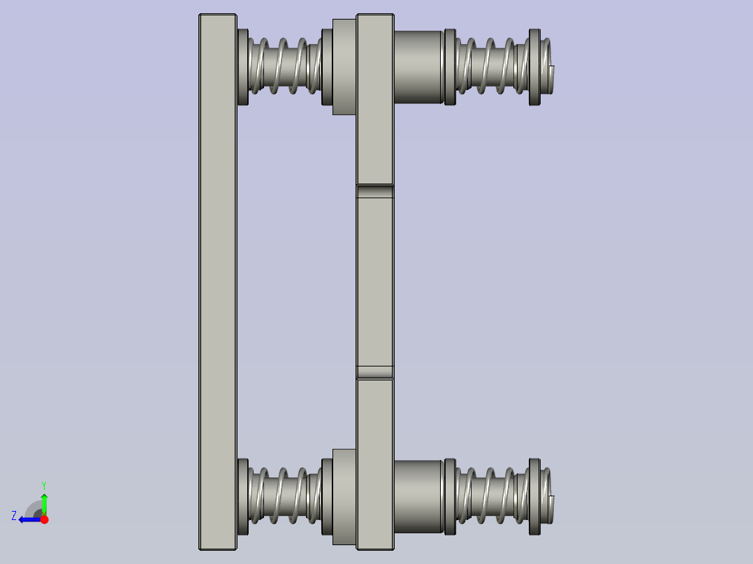 弹性装置右视图