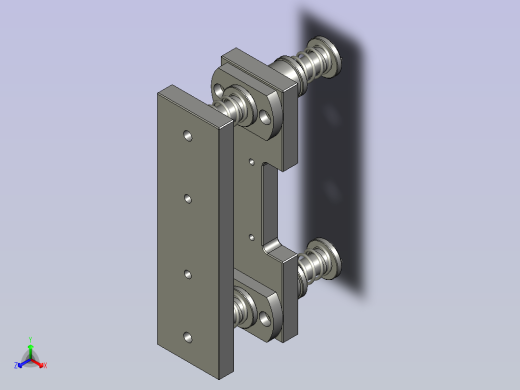 弹性装置正等轴测缩略图
