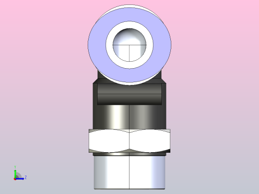 PL-G L型螺纹弯头-G螺纹[PL014-G04] (3)左视缩略图