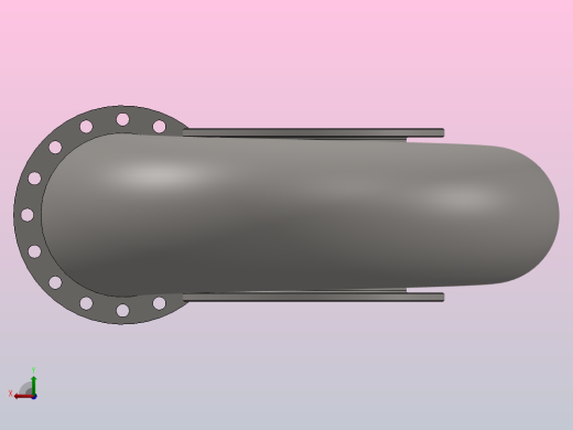 涡轮机 模型后视缩略图