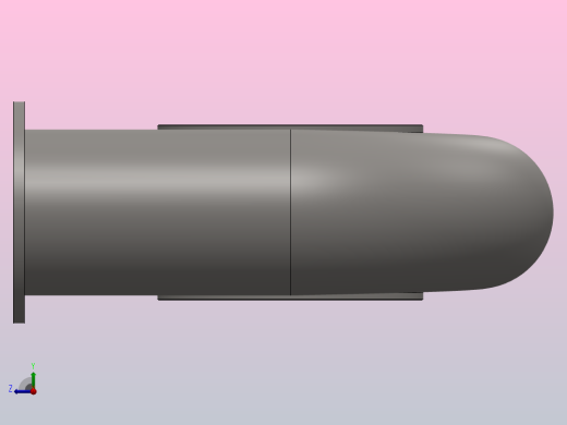 涡轮机 模型右视缩略图